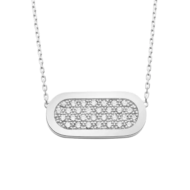 So Shocking Première fois Necklace white gold and diamonds