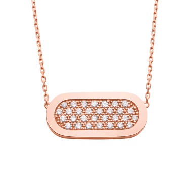 Collier So Shocking Première fois en or rose et diamants
