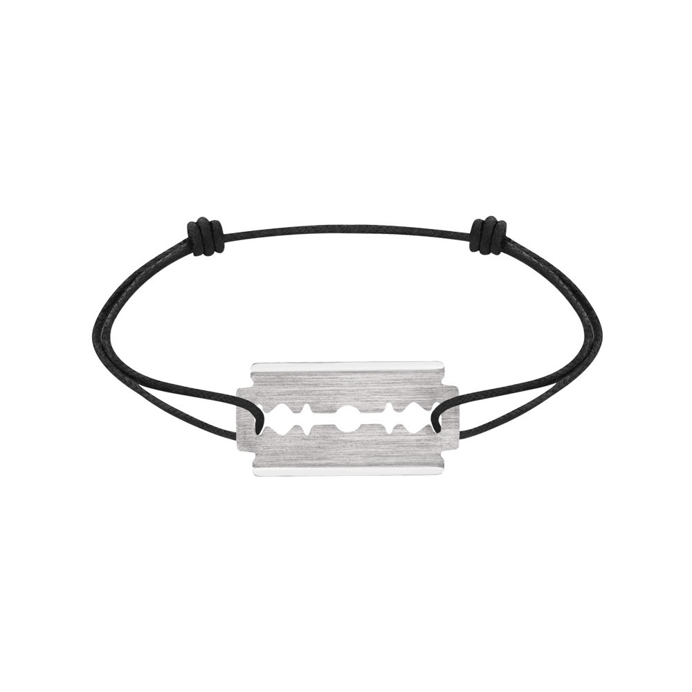 Pendentif Dinh Van Lame de rasoir en or blanc