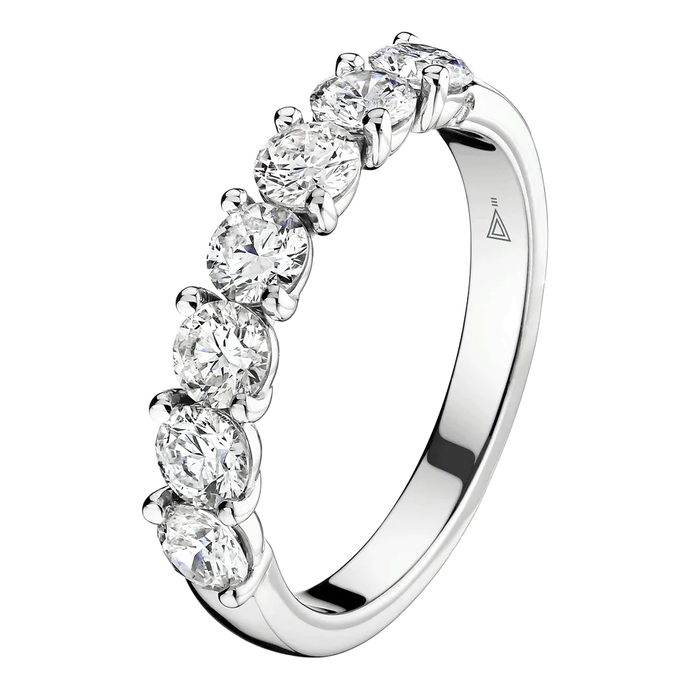 Alliance Lepage Eternelle en or blanc et diamants