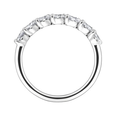 Alliance Lepage Eternelle en or blanc et diamants