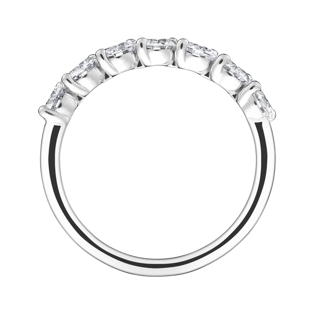 Alliance Lepage Eternelle en or blanc et diamants