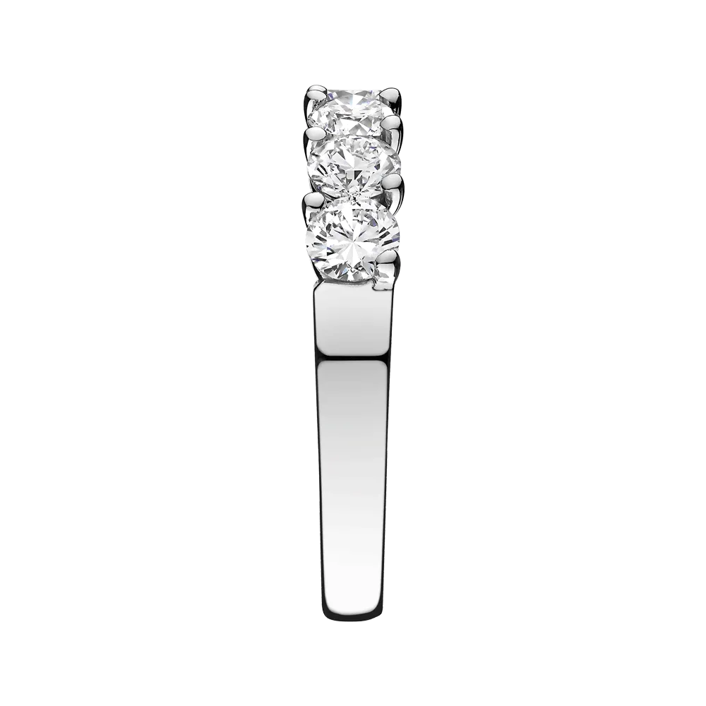 Alliance Lepage Eternelle en or blanc et diamants