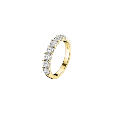 Alliance Lepage Eternelle en or jaune et diamants