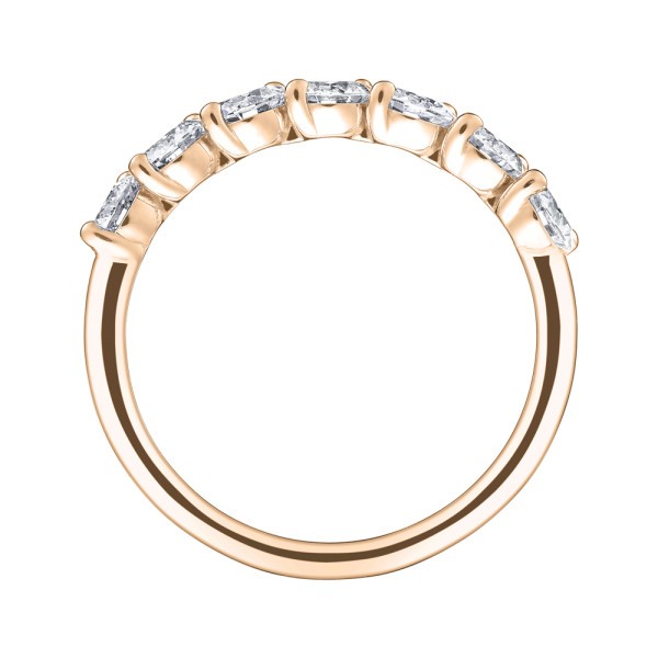 Alliance Lepage Eternelle en or rose et diamants