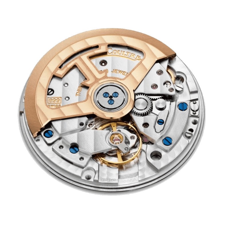  Montre Jaeger-LeCoultre Master Control date automatique acier bracelet cuir 40 mm