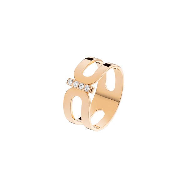 So Shocking Origine Ring pink gold and diamonds