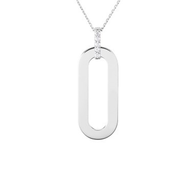 So Shocking Origine Necklace white gold and diamonds