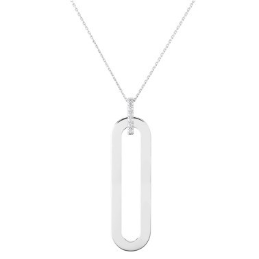 So Shocking Origine Long Necklace white gold and diamonds
