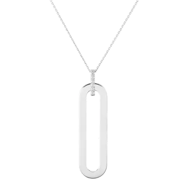 So Shocking Origine Long Necklace white gold and diamonds