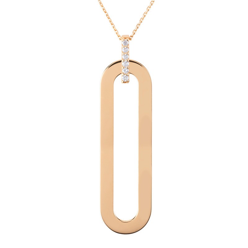 Sautoir So Shocking Origine en or rose et diamants