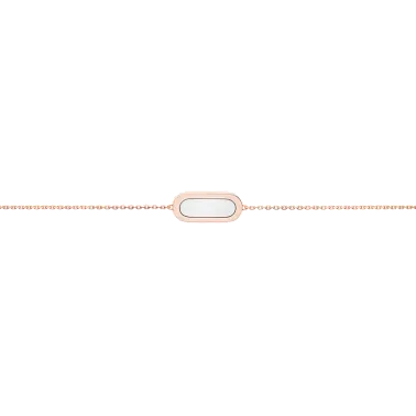 So Shocking Première fois Bracelet pink gold and mother-of-pearl