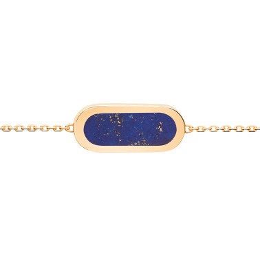 So Shocking Première fois Bracelet gold and lapis lazuli