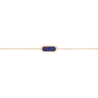 So Shocking Première fois Bracelet gold and lapis lazuli