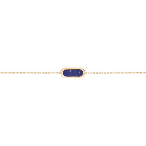 So Shocking Première fois Bracelet gold and lapis lazuli