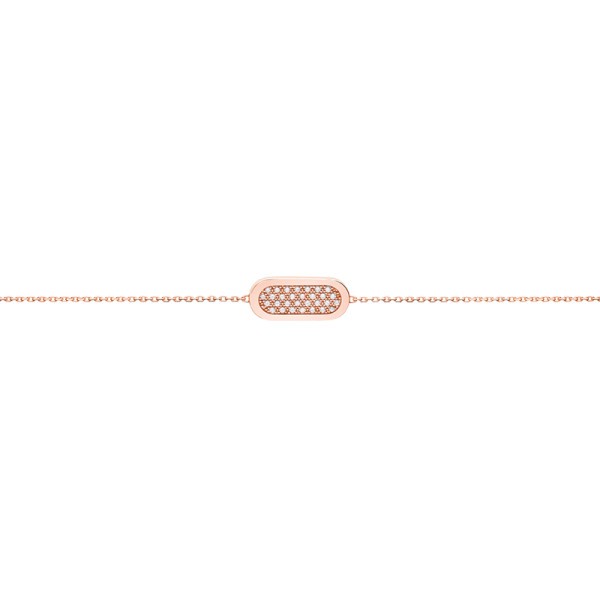 So Shocking Première fois Bracelet pink gold and diamonds