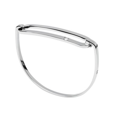 So Shocking Singulière Bracelet large model white gold and diamond