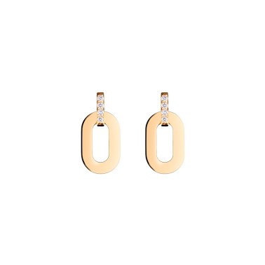 So Shocking Origine Earrings pink gold and diamonds