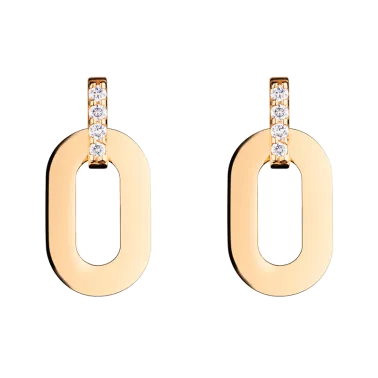 So Shocking Origine Earrings pink gold and diamonds