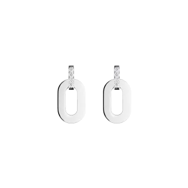 So Shocking Origine Earrings white gold and diamonds
