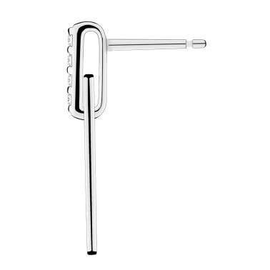 So Shocking Origine Earrings white gold and diamonds