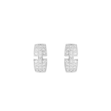 So Shocking Capricieuse Earrings paved white gold and diamonds