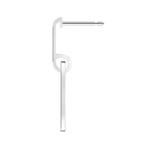 Boucles d'oreilles So Shocking Lune di miele en or blanc et diamants