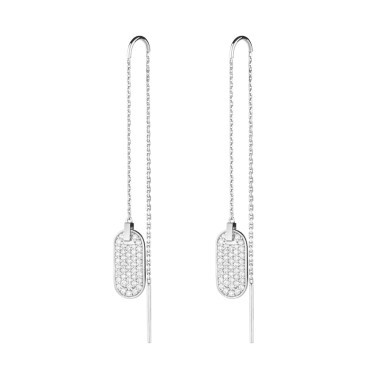 So Shocking Singulière Pendant Earrings white gold and diamonds