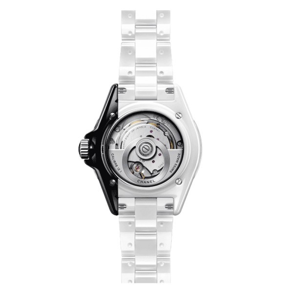 Montre Chanel J12 Paradoxe automatique céramique blanche et noire Edition Spéciale 38 mm