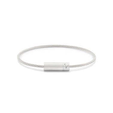 Bracelet Le Gramme Cable in 925 Silver Smooth Brushed