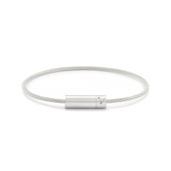 Bracelet Le Gramme Cable in 925 Silver Smooth Brushed