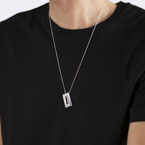 Médailles Accumulation Le Gramme Rectangle en argent 925