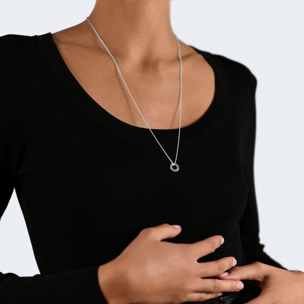 Médaille Le Gramme Ronde 1,1 g en argent 925 Lisse Brossé