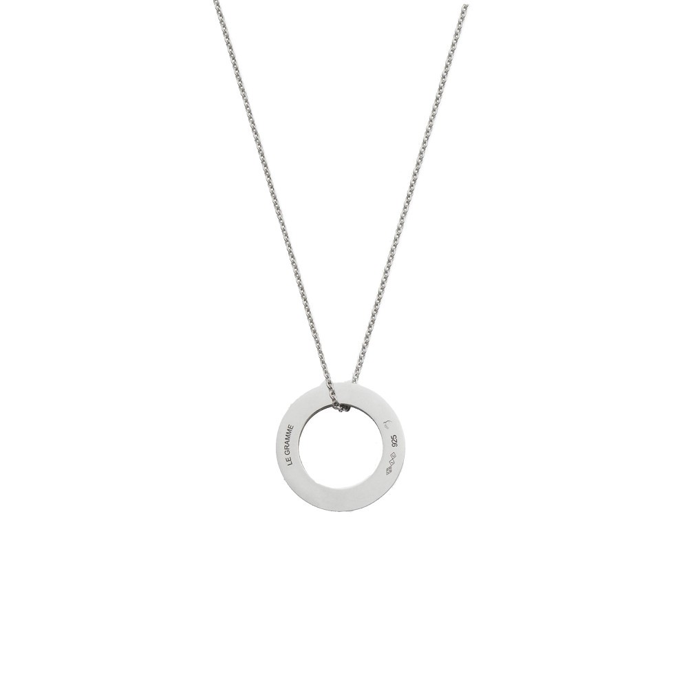 Médaille Le Gramme Ronde 2,5 g en argent 925 Lisse Poli