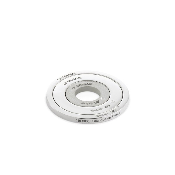 Médailles Accumulation Le Gramme Ronde en argent 925