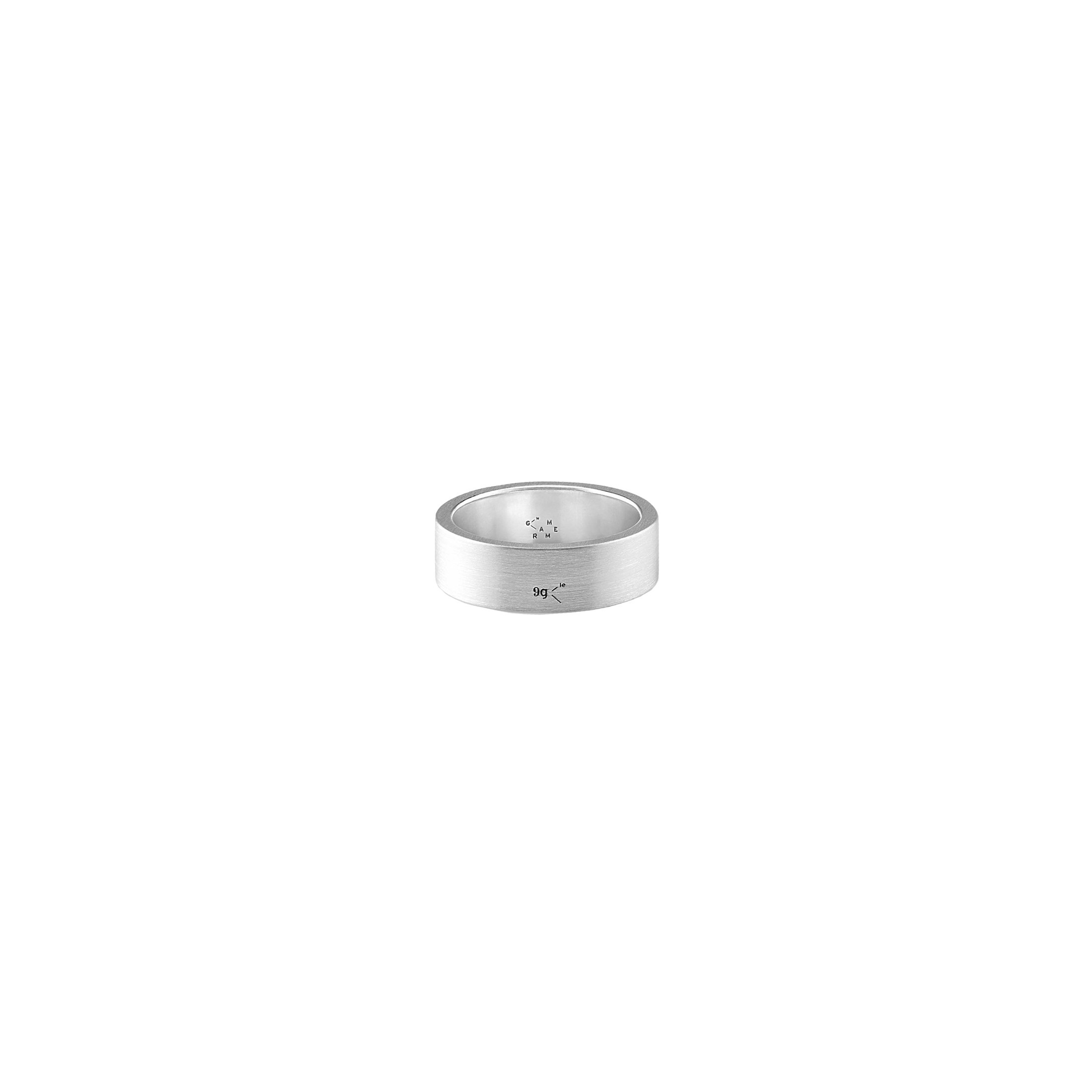 Ring le gramme 925 Silver Ribbon Smooth Brushed, LGCARBR011 - Lepage