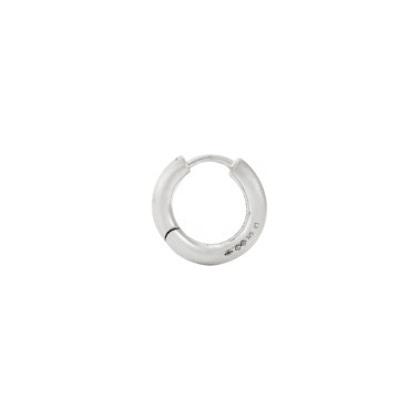 Earring Le Gramme 925 Sterling Silver Rush Smooth Brushed