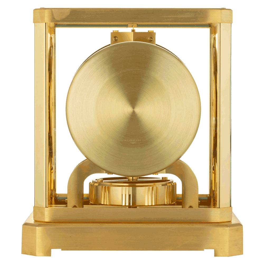Pendule Jaeger-LeCoultre Atmos laiton doré à l'or fin 1960s