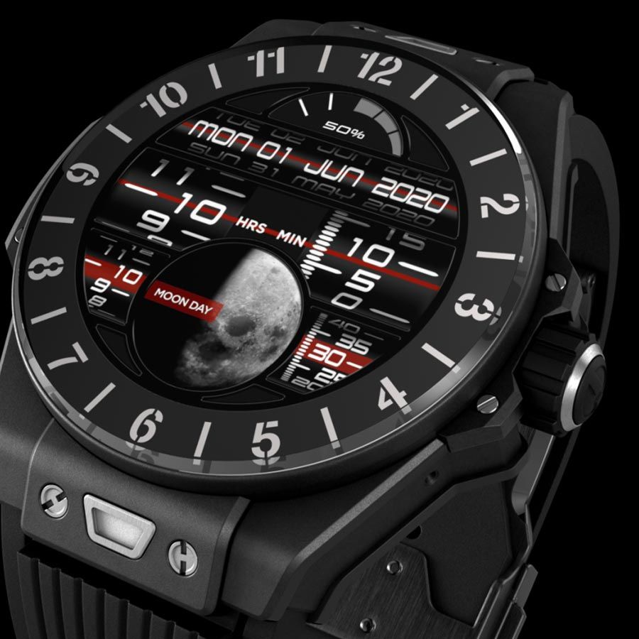 Montre hublot online connectée prix