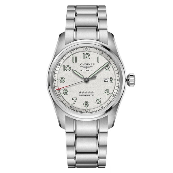 Montre Longines Spirit Prestige Edition automatique cadran argenté 42 mm L3.811.4.73.9