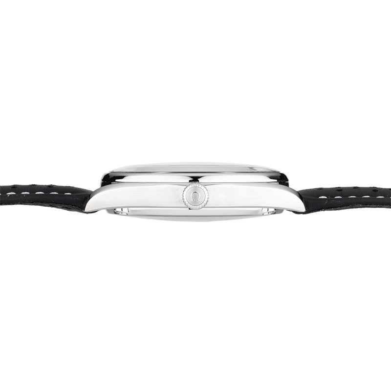 Montre Omega Seamaster Jeux Olympiques cadran blanc bracelet cuir noir Edition limitée 2032 ex. 39,5 mm