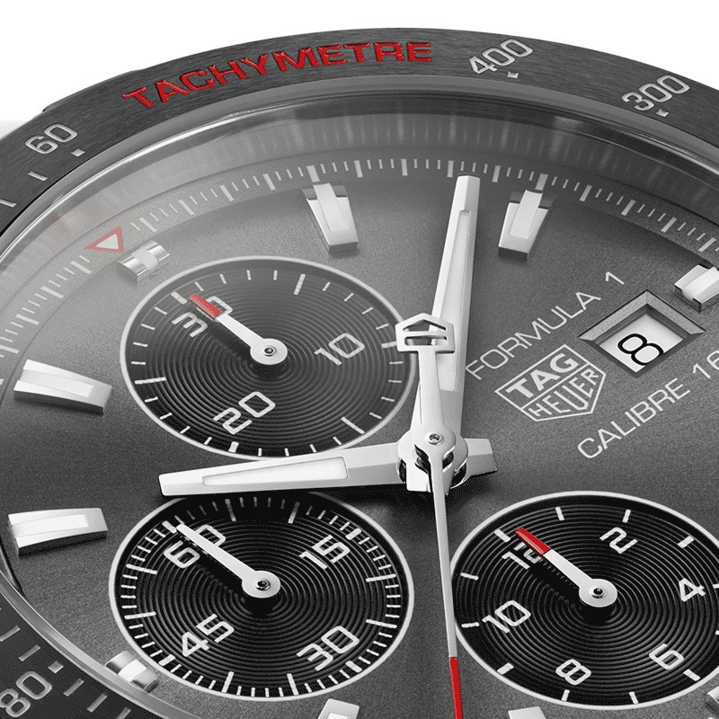 Montre TAG Heuer Formula 1 Calibre 16 cadran anthracite bracelet acier et céramique 44 mm CAZ2012.BA0970