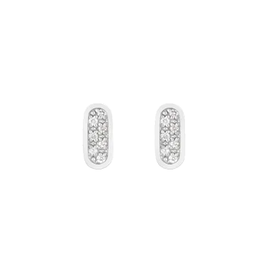 So Shocking Première fois Earrings white gold and diamonds