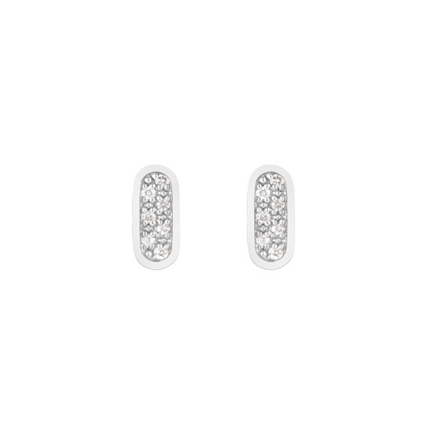 So Shocking Première fois Earrings white gold and diamonds