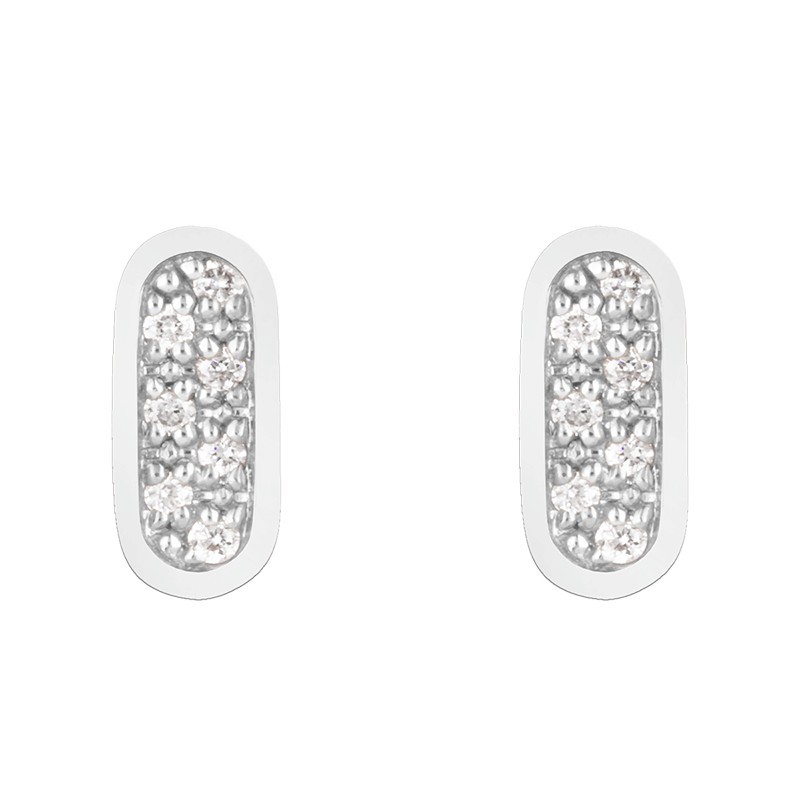 So Shocking Première fois Earrings white gold and diamonds