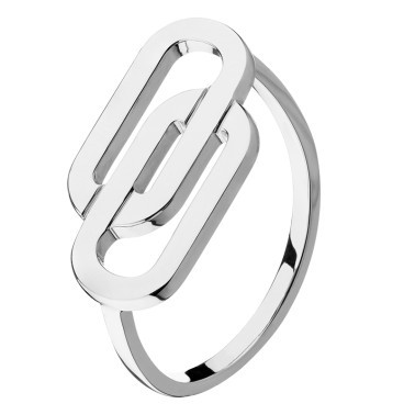 Bague So Shocking Tandem grand modèle en or blanc