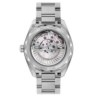 Montre Omega Seamaster Aqua Terra 150m Co-Axial Master Chronometer cadran bleu date bracelet acier 41 mm