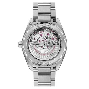 Montre Omega Seamaster Aqua Terra 150m Co-Axial Master Chronometer cadran bleu date bracelet acier 41 mm