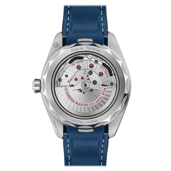 Omega Seamaster Aqua Terra 150m Co-Axial Master Chronometer watch GMT Worldtimer 43 mm