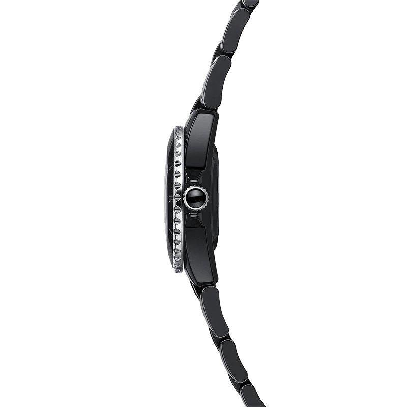 Montre CHANEL J12 Phantom cadran noir bracelet céramique haute résistance  33 mm